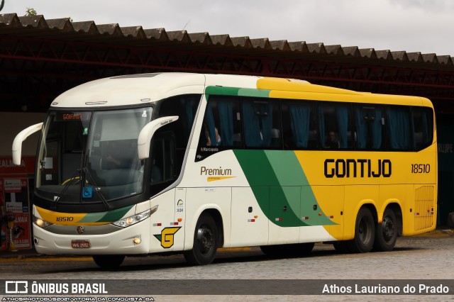 Empresa Gontijo de Transportes 18510 na cidade de Vitória da Conquista, Bahia, Brasil, por Athos Lauriano do Prado. Número da foto: #9426543.