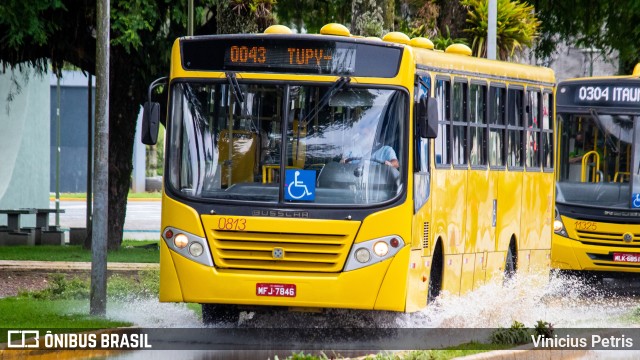 Transtusa - Transporte e Turismo Santo Antônio 0813 na cidade de Joinville, Santa Catarina, Brasil, por Vinicius Petris. ID da foto: 9426347.