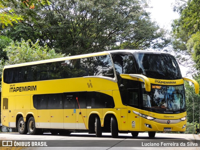 Viação Itapemirim 17019 na cidade de São Paulo, São Paulo, Brasil, por Luciano Ferreira da Silva. ID da foto: 9426587.