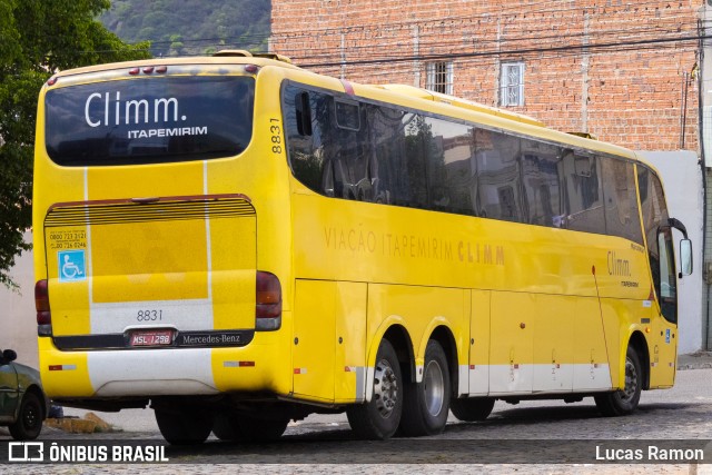 Viação Itapemirim 8831 na cidade de Serra Talhada, Pernambuco, Brasil, por Lucas Ramon. ID da foto: 9454088.