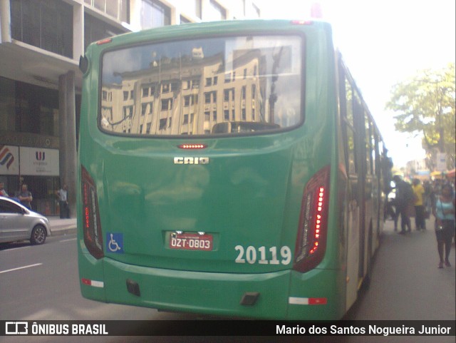 OT Trans - Ótima Salvador Transportes 20119 na cidade de Salvador, Bahia, Brasil, por Mario dos Santos Nogueira Junior. ID da foto: 9453495.