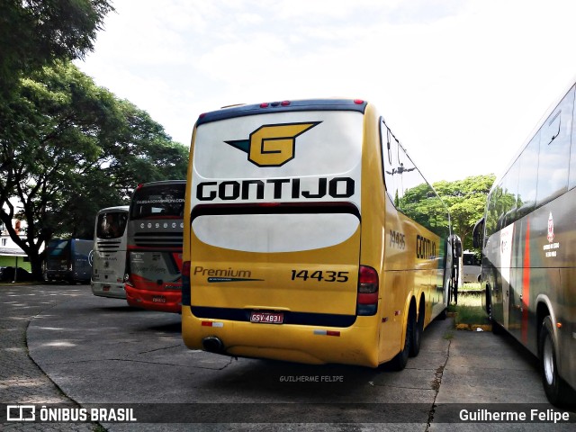 Empresa Gontijo de Transportes 14435 na cidade de São Paulo, São Paulo, Brasil, por Guilherme Felipe. ID da foto: 9455300.