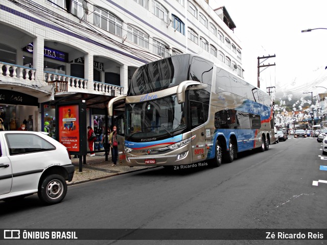 Arca Turismo 5070 na cidade de Petrópolis, Rio de Janeiro, Brasil, por Zé Ricardo Reis. ID da foto: 9454285.