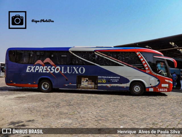Expresso Luxo 14029 na cidade de Guarulhos, São Paulo, Brasil, por Henrique Alves de Paula Silva. Número da foto: #9454218.