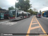 Viação Metrópole Paulista - Zona Sul 7 3638 na cidade de São Paulo, São Paulo, Brasil, por Lucas Pinheiro. Número da foto: #:id.