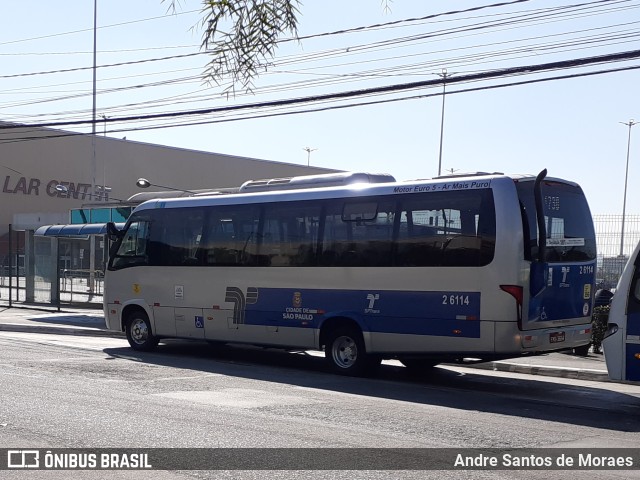 Transcooper > Norte Buss 2 6114 na cidade de São Paulo, São Paulo, Brasil, por Andre Santos de Moraes. Número da foto: #9457838.