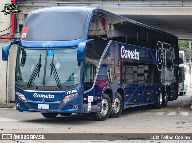 Viação Cometa 721300 na cidade de São Paulo, São Paulo, Brasil, por Luiz Felipe Coelho. Número da foto: #9456848.