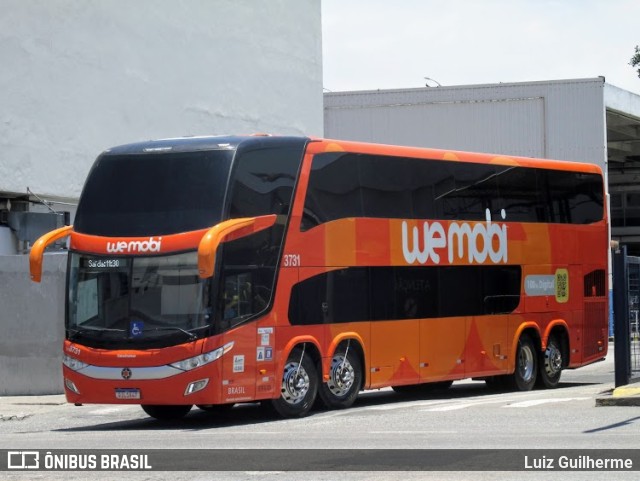We Mobi 3731 na cidade de Rio de Janeiro, Rio de Janeiro, Brasil, por Luiz Guilherme. Número da foto: #9461951.
