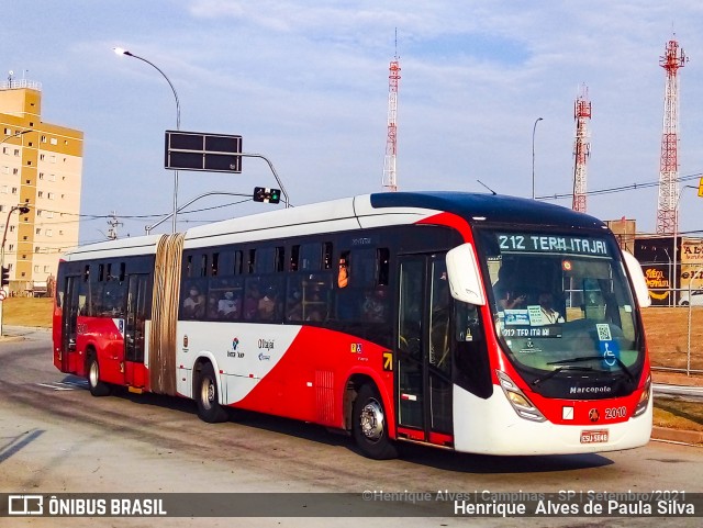 Itajaí Transportes Coletivos 2010 na cidade de Campinas, São Paulo, Brasil, por Henrique Alves de Paula Silva. Número da foto: #9460715.