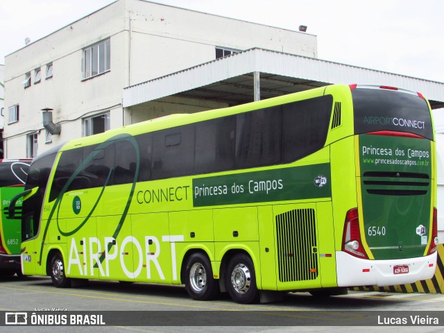 Expresso Princesa dos Campos 6540 na cidade de Curitiba, Paraná, Brasil, por Lucas Vieira. ID da foto: 9459980.