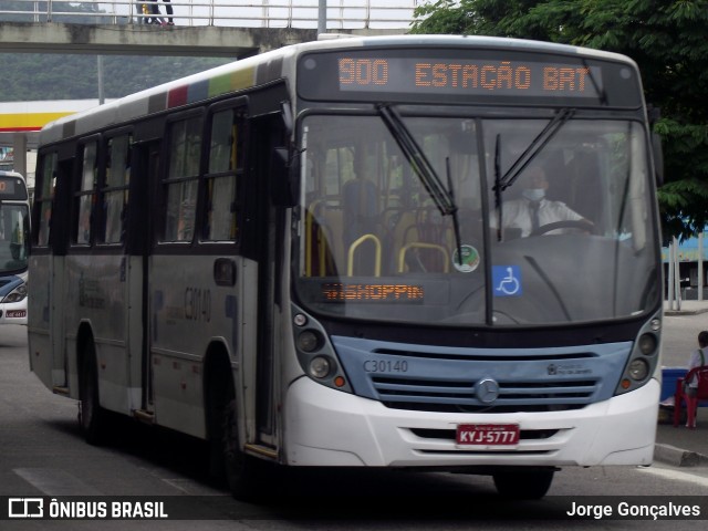 Transportes Futuro C30140 na cidade de Rio de Janeiro, Rio de Janeiro, Brasil, por Jorge Gonçalves. ID da foto: 9461037.