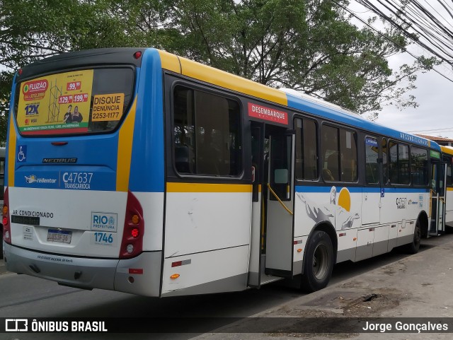 Viação Redentor C47637 na cidade de Rio de Janeiro, Rio de Janeiro, Brasil, por Jorge Gonçalves. Número da foto: #9460729.