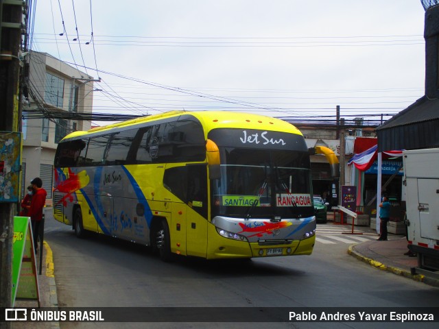 Jet Sur FYBV90 na cidade de Santa Cruz, Colchagua, Libertador General Bernardo O'Higgins, Chile, por Pablo Andres Yavar Espinoza. ID da foto: 9461988.