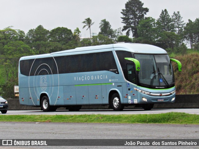 Viação Garcia 8355 na cidade de Jacareí, São Paulo, Brasil, por João Paulo  dos Santos Pinheiro. Número da foto: #9460745.