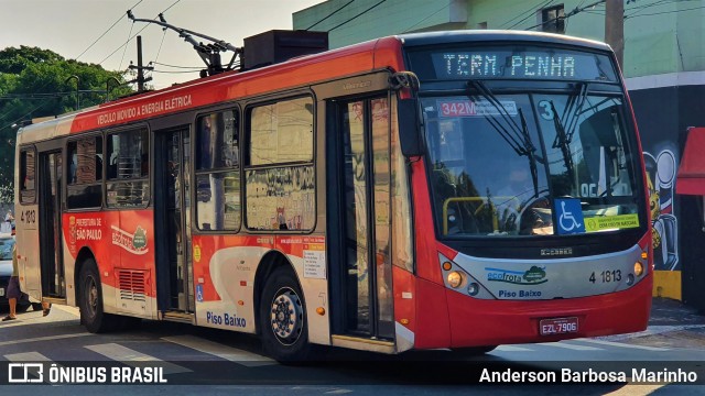 Himalaia Transportes > Ambiental Transportes Urbanos 4 1813 na cidade de São Paulo, São Paulo, Brasil, por Anderson Barbosa Marinho. Número da foto: #9462176.