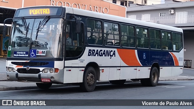Auto Viação Bragança 8000 na cidade de São Roque, São Paulo, Brasil, por Vicente de Paulo Alves. Número da foto: #9462173.