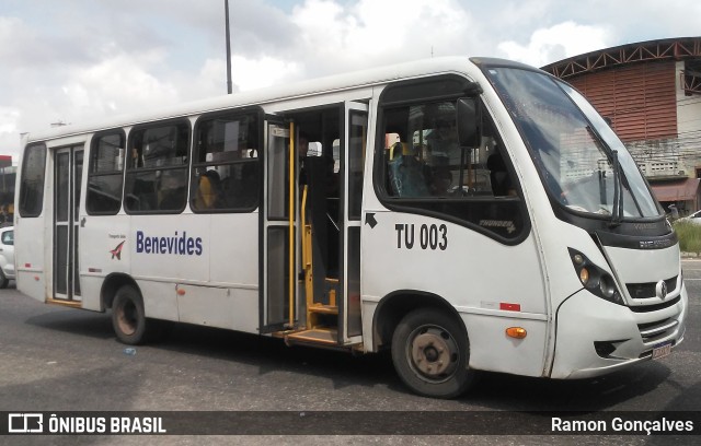 Transporte União TU-003 na cidade de Ananindeua, Pará, Brasil, por Ramon Gonçalves. Número da foto: #9461195.