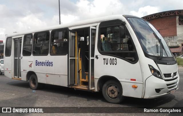 Transporte União TU-003 na cidade de Ananindeua, Pará, Brasil, por Ramon Gonçalves. ID da foto: 9461195.