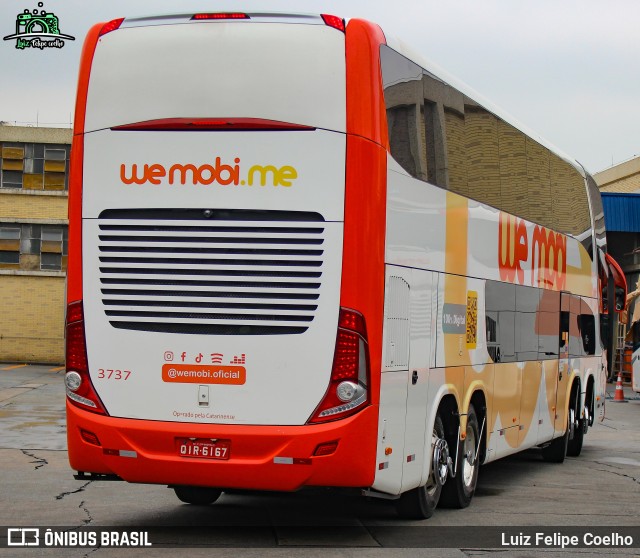 We Mobi 3737 na cidade de São Paulo, São Paulo, Brasil, por Luiz Felipe Coelho. ID da foto: 9459261.