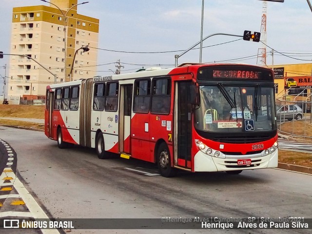 Itajaí Transportes Coletivos 2936 na cidade de Campinas, São Paulo, Brasil, por Henrique Alves de Paula Silva. Número da foto: #9460807.