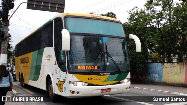 Empresa Gontijo de Transportes 14530 na cidade de São Paulo, São Paulo, Brasil, por Samuel Santos. Número da foto: #9460949.