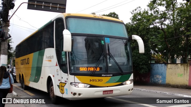 Empresa Gontijo de Transportes 14530 na cidade de São Paulo, São Paulo, Brasil, por Samuel Santos. ID da foto: 9460949.