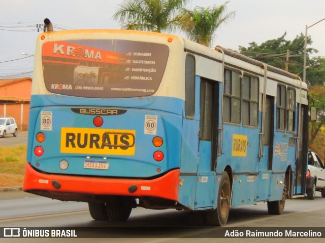 Minas Transportes 3954 na cidade de Paracatu, Minas Gerais, Brasil, por Adão Raimundo Marcelino. Número da foto: #9465370.