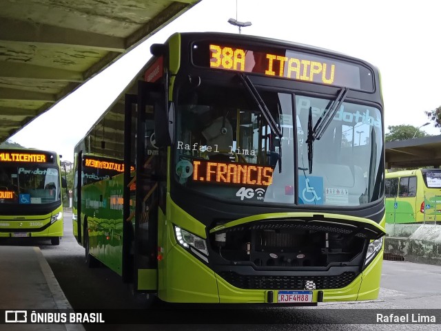Viação Pendotiba 2.1.001 na cidade de Niterói, Rio de Janeiro, Brasil, por Rafael Lima. Número da foto: #9463017.
