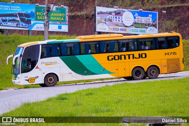 Empresa Gontijo de Transportes 14715 na cidade de São Lourenço, Minas Gerais, Brasil, por Daniel Silva. Número da foto: #9462606.