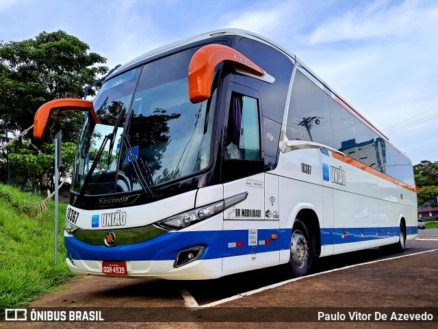 Expresso União 10367 na cidade de Franca, São Paulo, Brasil, por Paulo Vitor De Azevedo. Número da foto: #9463268.