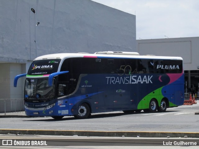 Trans Isaak Turismo 1713 na cidade de Rio de Janeiro, Rio de Janeiro, Brasil, por Luiz Guilherme. Número da foto: #9465197.