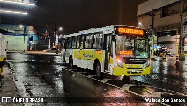 Viação Nilopolitana RJ 123.095 na cidade de Duque de Caxias, Rio de Janeiro, Brasil, por Walace dos Santos. Número da foto: #9462603.