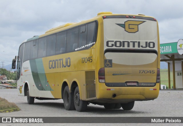 Empresa Gontijo de Transportes 17045 na cidade de Rio Largo, Alagoas, Brasil, por Müller Peixoto. ID da foto: 9463811.