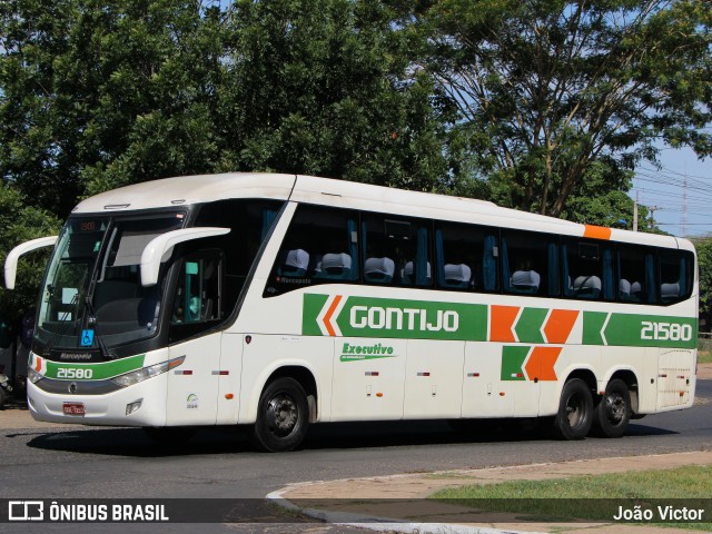 Empresa Gontijo de Transportes 21580 na cidade de Teresina, Piauí, Brasil, por João Victor. ID da foto: 9464097.