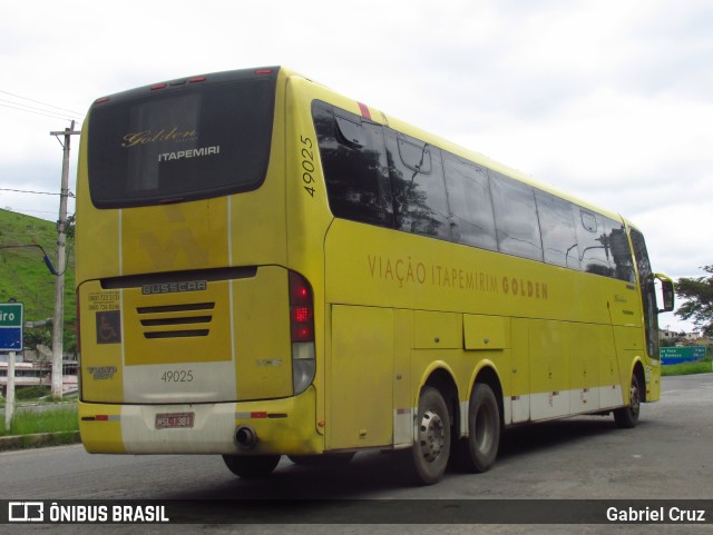 Viação Itapemirim 49025 na cidade de Juiz de Fora, Minas Gerais, Brasil, por Gabriel Cruz. ID da foto: 9464301.