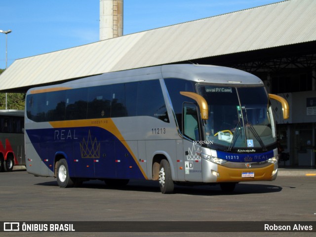 Viação Real 11213 na cidade de Paranavaí, Paraná, Brasil, por Robson Alves. Número da foto: #9463049.