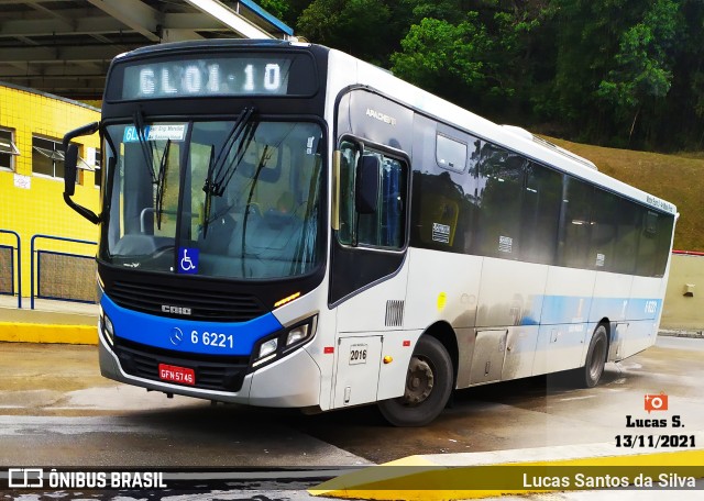 Transwolff Transportes e Turismo 6 6221 na cidade de São Paulo, São Paulo, Brasil, por Lucas Santos da Silva. Número da foto: #9468774.