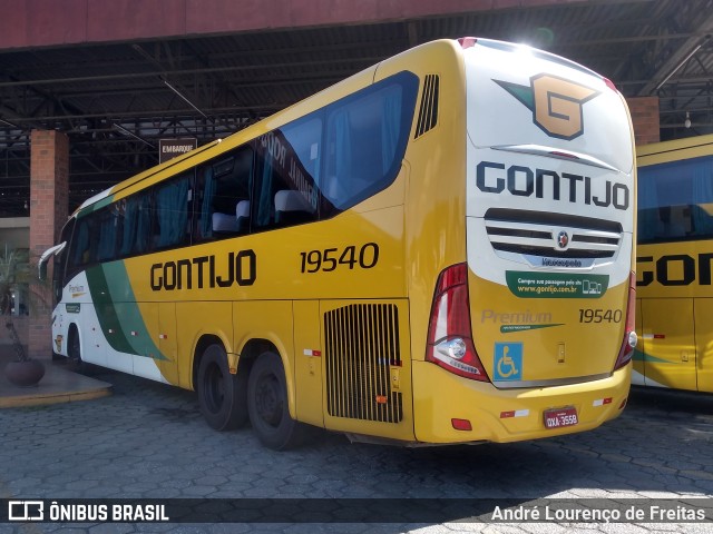 Empresa Gontijo de Transportes 19540 na cidade de Coronel Fabriciano, Minas Gerais, Brasil, por André Lourenço de Freitas. Número da foto: #9466671.
