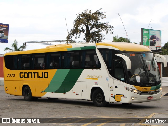 Empresa Gontijo de Transportes 7070 na cidade de Feira de Santana, Bahia, Brasil, por João Victor. ID da foto: 9468794.