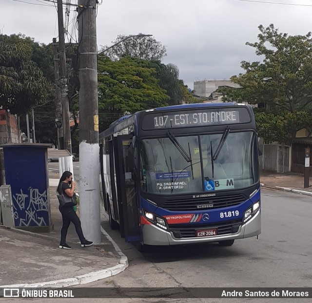 Next Mobilidade - ABC Sistema de Transporte 81.819 na cidade de São Paulo, São Paulo, Brasil, por Andre Santos de Moraes. ID da foto: 9467647.