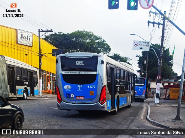 Viação Grajaú S.A. 6 1272 na cidade de São Paulo, São Paulo, Brasil, por Lucas Santos da Silva. Número da foto: #9468830.