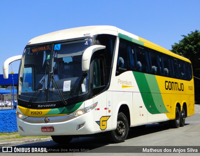 Empresa Gontijo de Transportes 19120 na cidade de São Paulo, São Paulo, Brasil, por Matheus dos Anjos Silva. ID da foto: 9467247.