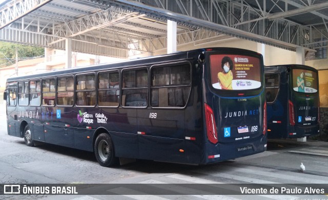 Jundiá Transportadora Turistica 1198 na cidade de São Roque, São Paulo, Brasil, por Vicente de Paulo Alves. ID da foto: 9465795.