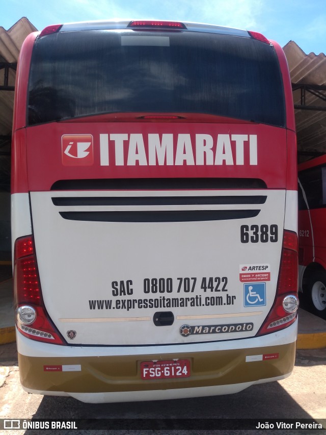 Expresso Itamarati 6389 na cidade de Estrela d`Oeste, São Paulo, Brasil, por João Vitor Pereira. Número da foto: #9467098.