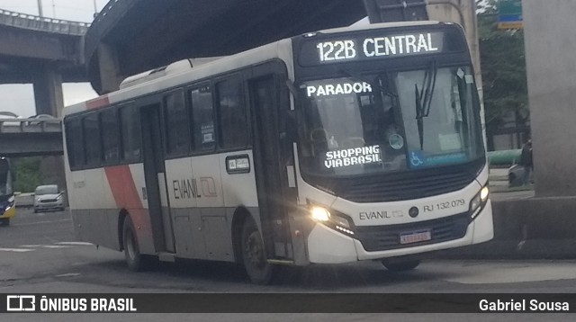 Evanil Transportes e Turismo RJ 132.079 na cidade de Rio de Janeiro, Rio de Janeiro, Brasil, por Gabriel Sousa. Número da foto: #9466187.