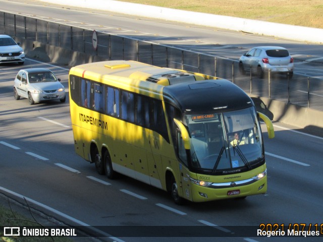 Viação Itapemirim 60001 na cidade de São José dos Campos, São Paulo, Brasil, por Rogerio Marques. ID da foto: 9466527.