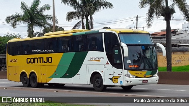 Empresa Gontijo de Transportes 14570 na cidade de Betim, Minas Gerais, Brasil, por Paulo Alexandre da Silva. ID da foto: 9467207.