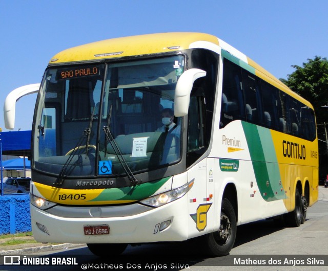 Empresa Gontijo de Transportes 18405 na cidade de São Paulo, São Paulo, Brasil, por Matheus dos Anjos Silva. ID da foto: 9467245.