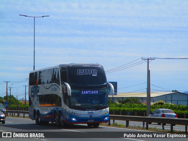 Pullman Eme Bus 155 na cidade de Romeral, Curicó, Maule, Chile, por Pablo Andres Yavar Espinoza. ID da foto: 9468585.