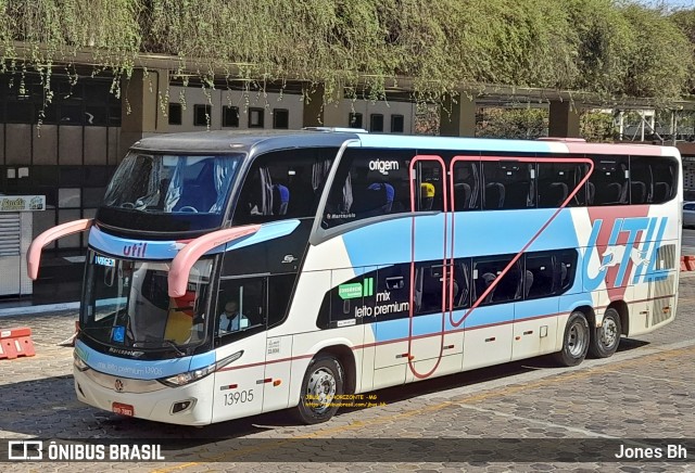 UTIL - União Transporte Interestadual de Luxo 13905 na cidade de Belo Horizonte, Minas Gerais, Brasil, por Jones Bh. Número da foto: #9467877.